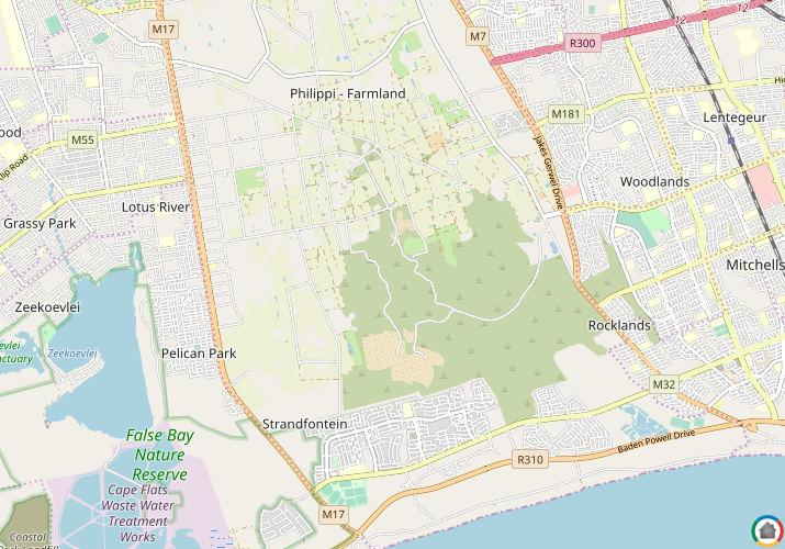Map location of Philipi